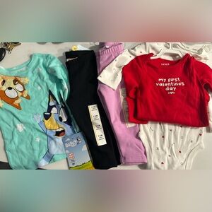 Cat & Jack Red 12m Bundle